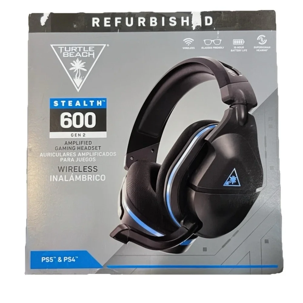 Turtle Beach Stealth 600 Gen 2 USB Wireless Amplified Gaming Headset for PS5, PS